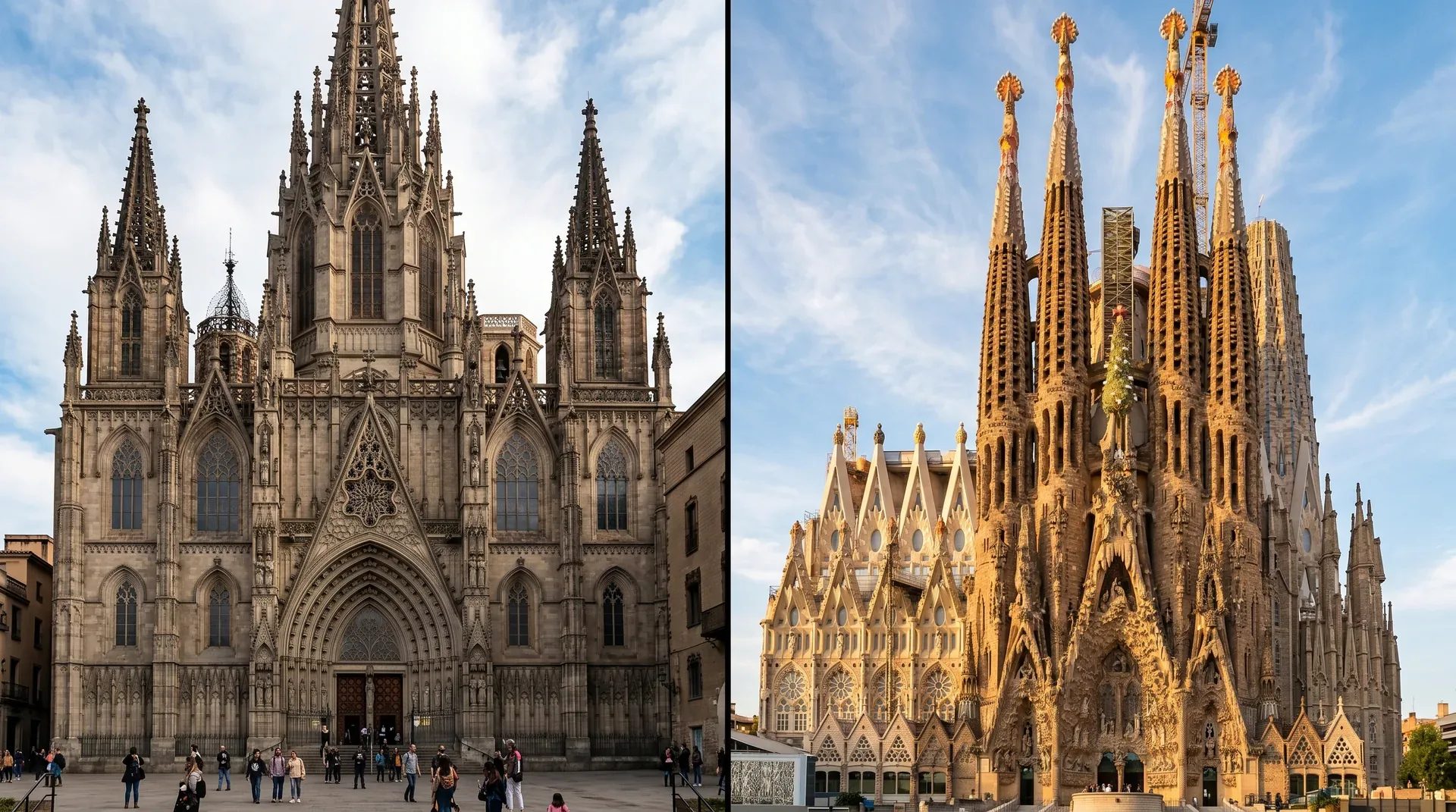 Barcelona Cathedral vs Sagrada Família — Which Should You Visit?