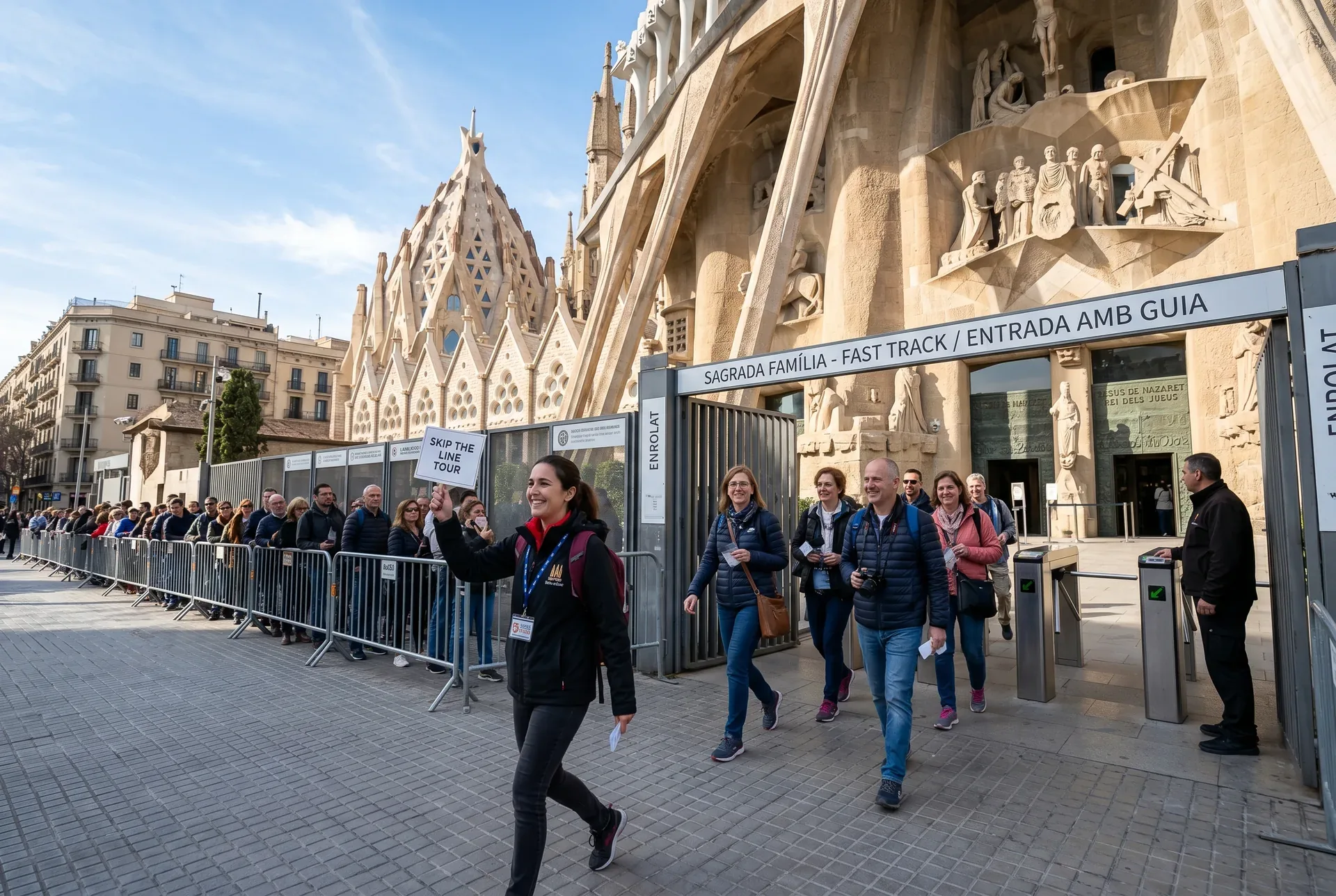 Barcelona: Sagrada Familia Tour w/Skip-the-Line Entry Ticket