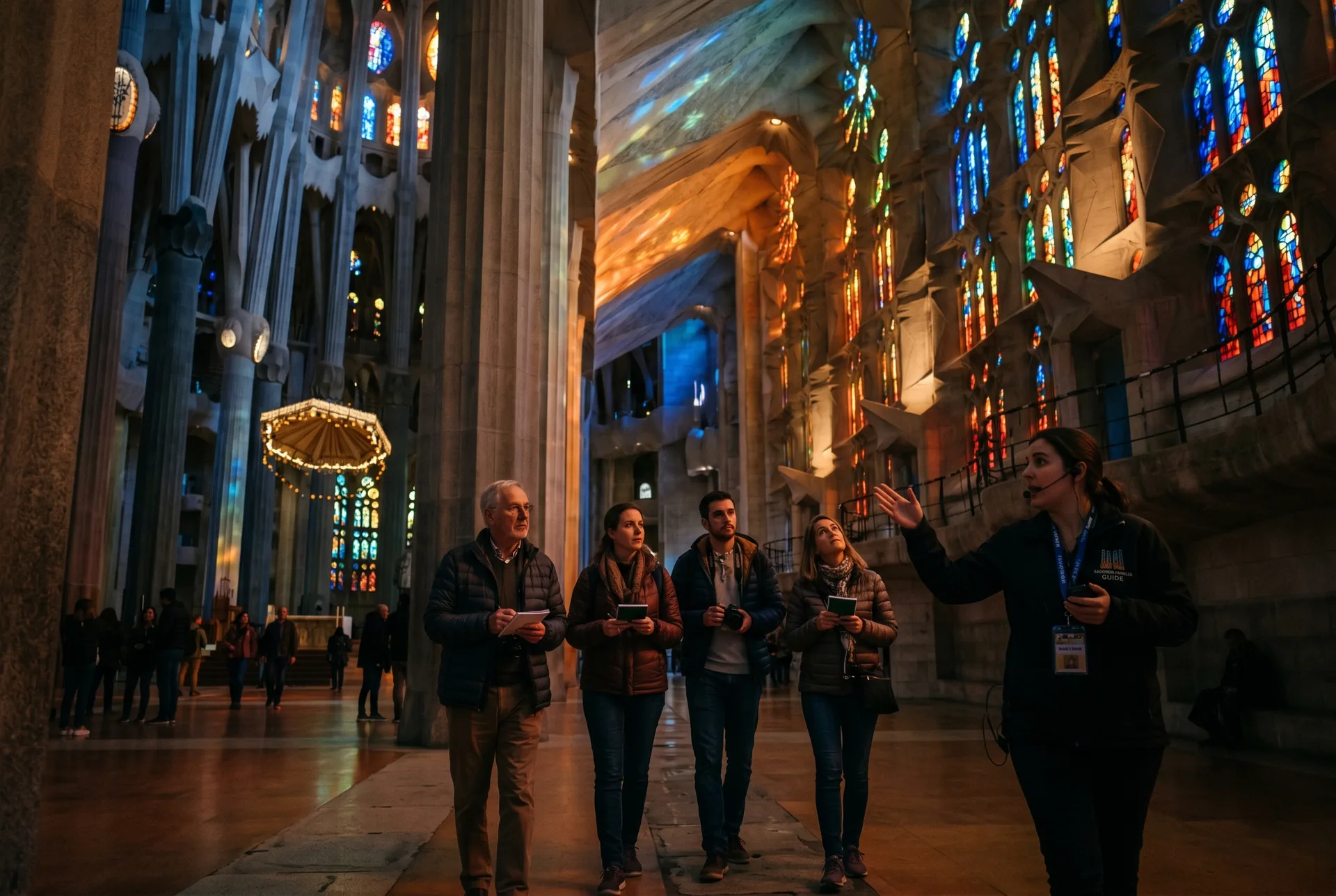 Sagrada Familia Guided Tour with Skip-the-Line Entry Ticket — Lights & Shadows